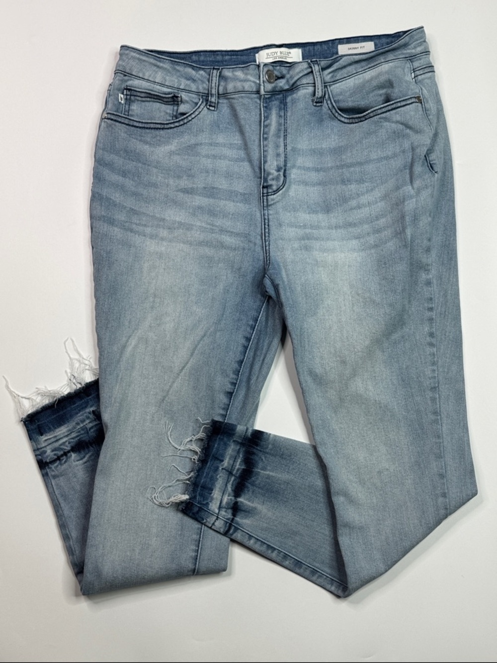 Judy Blue Skinny Fit Light Wash Jeans Size 15x32